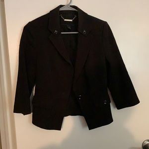 Size 2, black, White House Black Market blazer